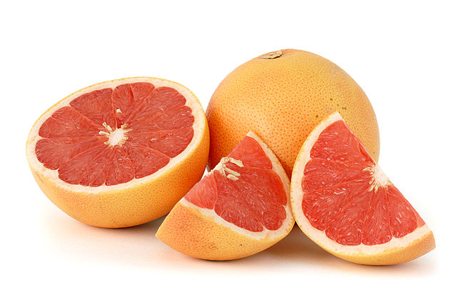 Citrus paradisi (Grapefruit, Jeruk keprok)