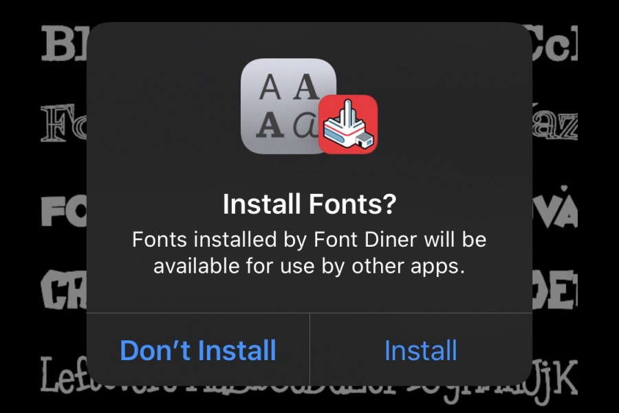 Font Baru iOS 13 - Woiden