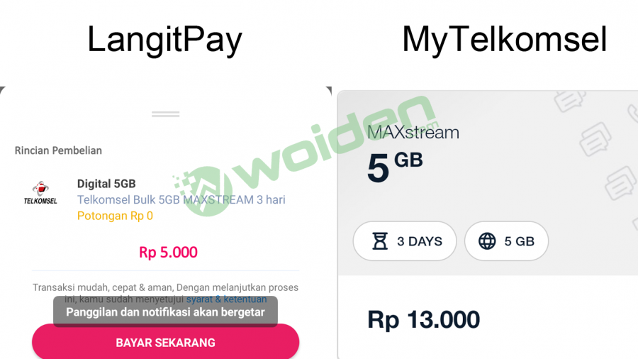 paket maxstream murah