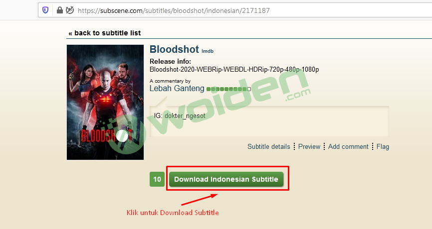 Download subtittle indonesia di subscene
