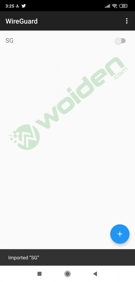 setting wireguard di android