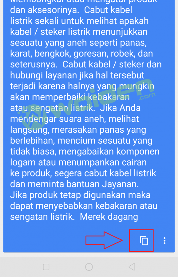 Tulisan Dari Buku Tanpa Mengetik