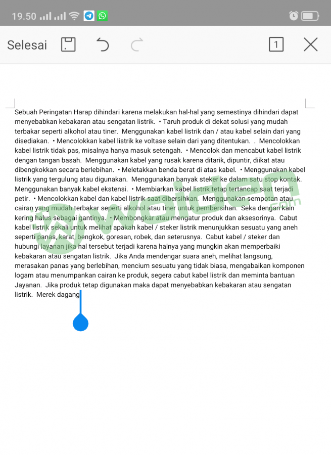 tanpa mengetik bisa copy tulisan dibuku
