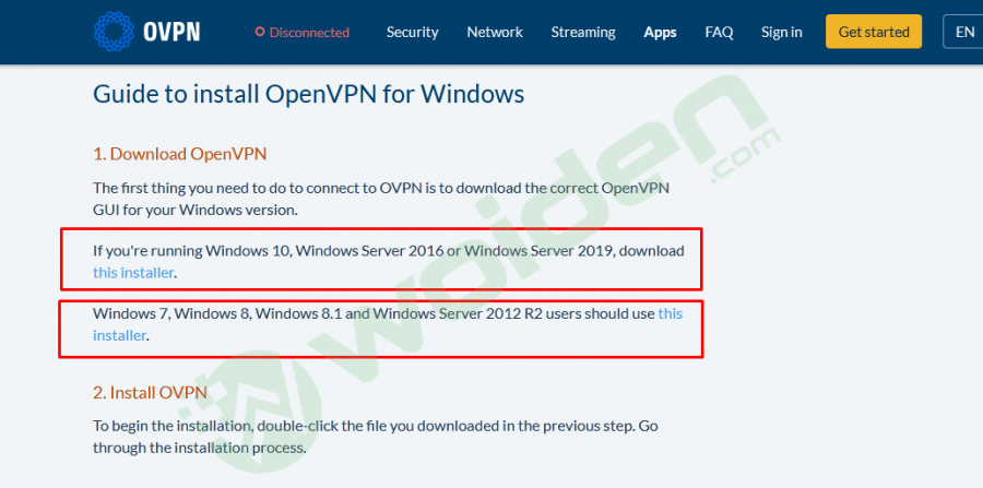 download open vpn gui