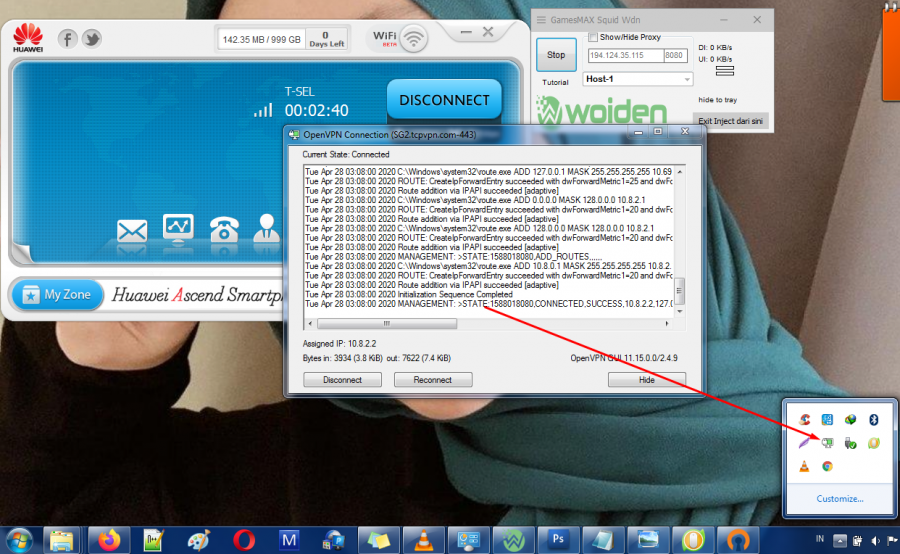 inject gamesmax tsel vpn