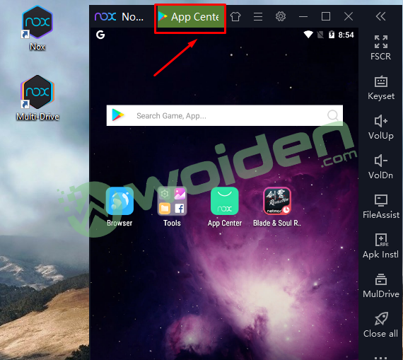 Install WhatsApp NoxPlayer