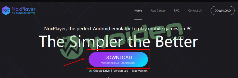 Install Nox Player di laptop atau PC