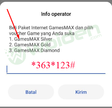 dial Paket GamesMax Telkomsel 30gb