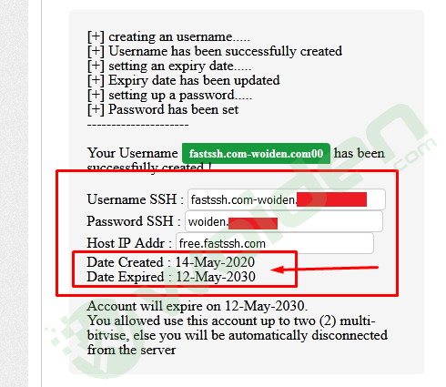 Akun SSH dan SSL Lifetime Gratis