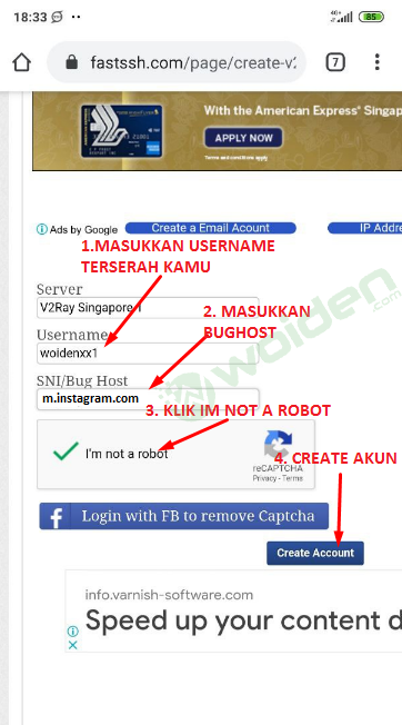 Akun VMess (V2Ray) Gratis