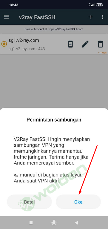 V2Ray FastSSH