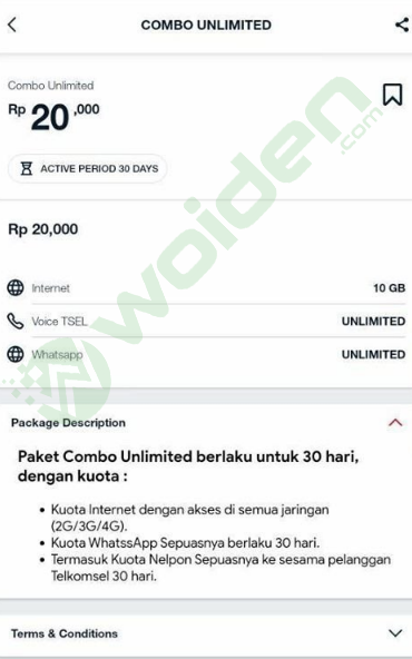 paket WhatsApp Telkomsel