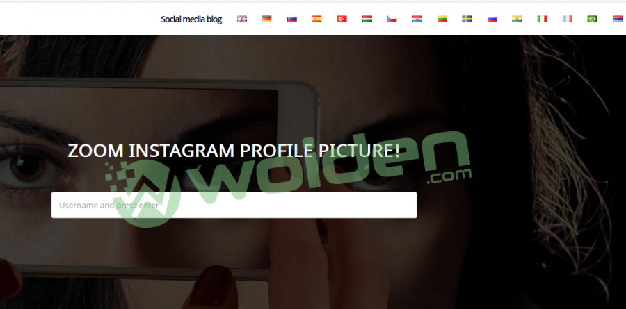  	melihat foto profil instagram full