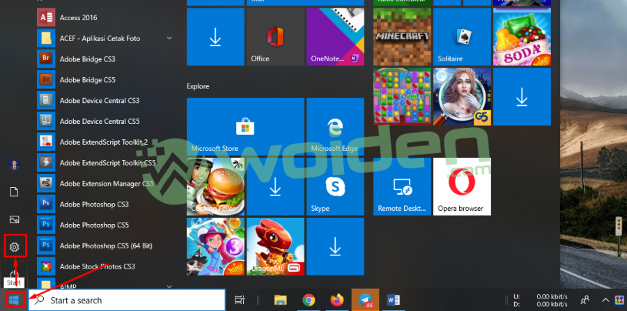 merekam layar di windows 10 