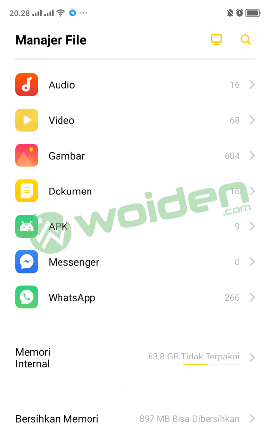 File Manajer di andorid