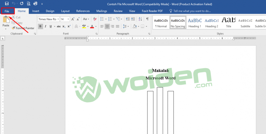 Trik membuat thumbnail file word
