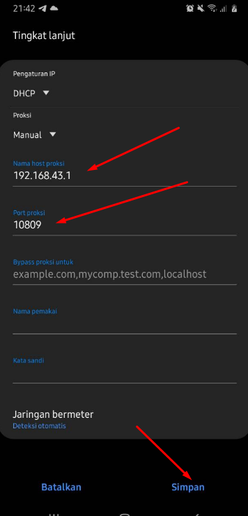 Cara Hotspot Tethering V2Ray