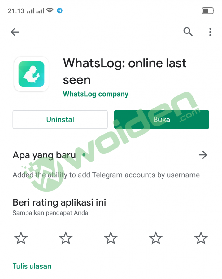 cara mengetahui kontak wa online 