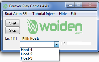 Inject Forever Play Games Axis