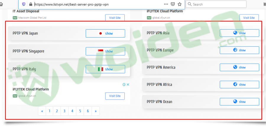 PPTP VPN Gratis