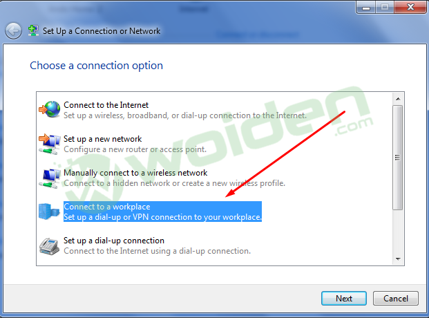 Setting PPTP VPN Untuk Windows 7