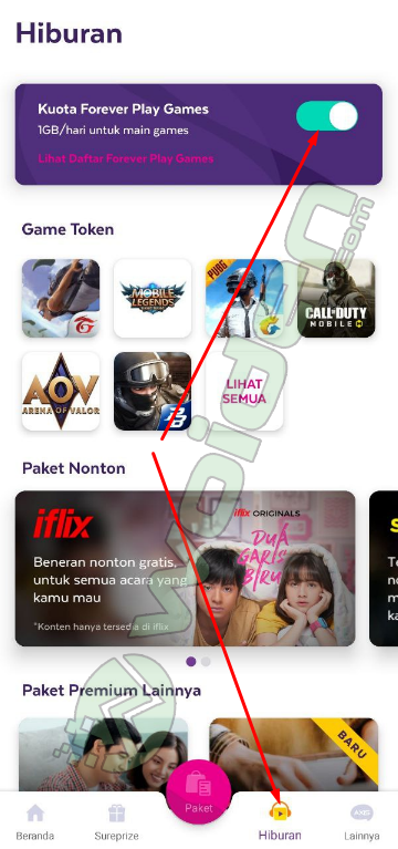 Paket Forever Play Games Axis