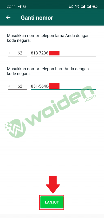 Cara Mengganti Nomor Whatsapp Tanpa Ganti Akun