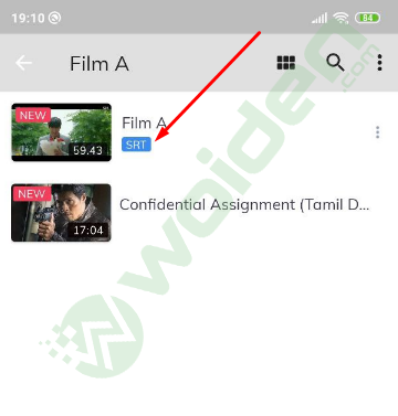 Cara Menggabungkan Subtittle Dengan Film di Android