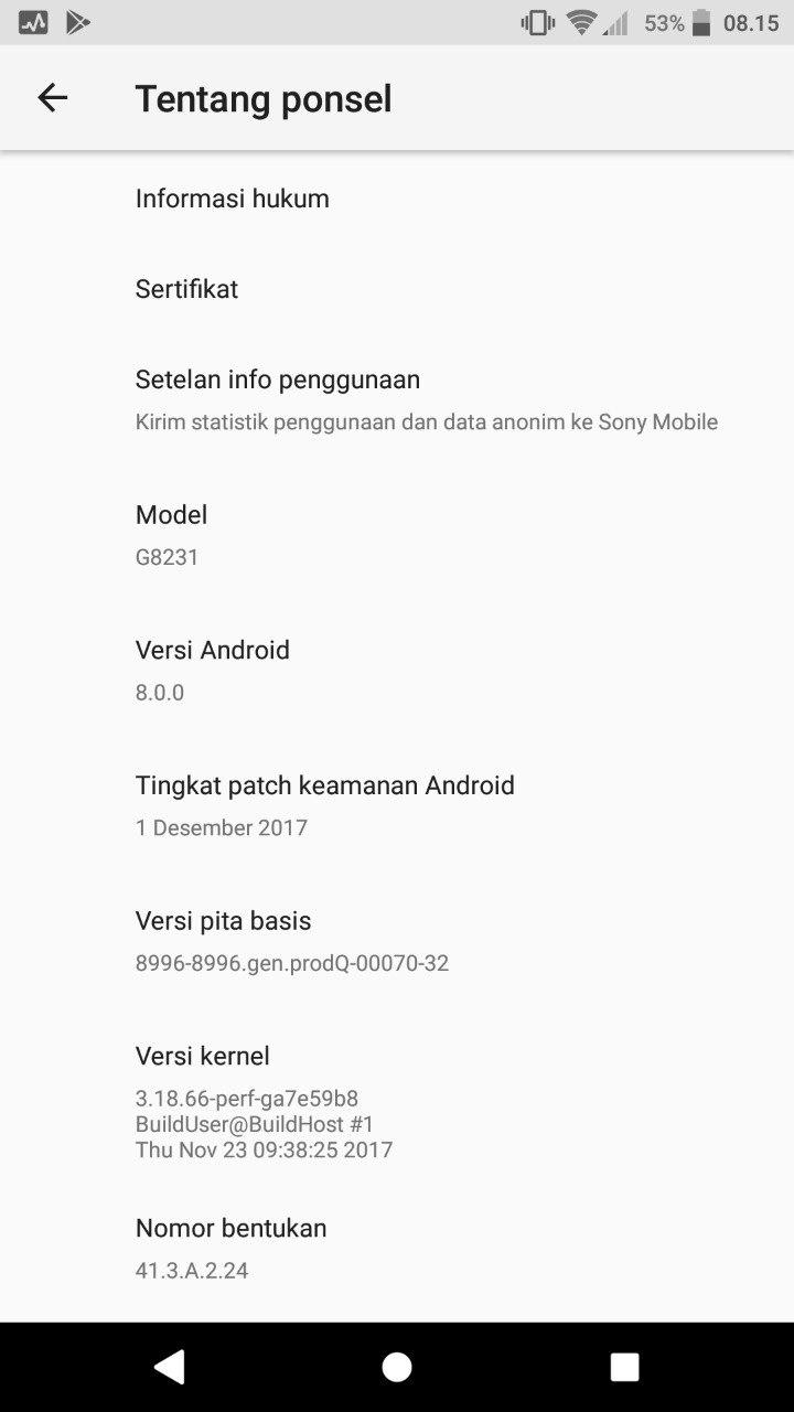 cara cek security patch android